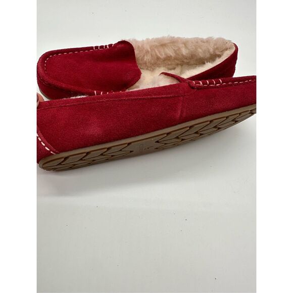 Koolaburra by UGG Women's Lezly Slipper Red Suede Womams Size 7 - Picture 10 of 14